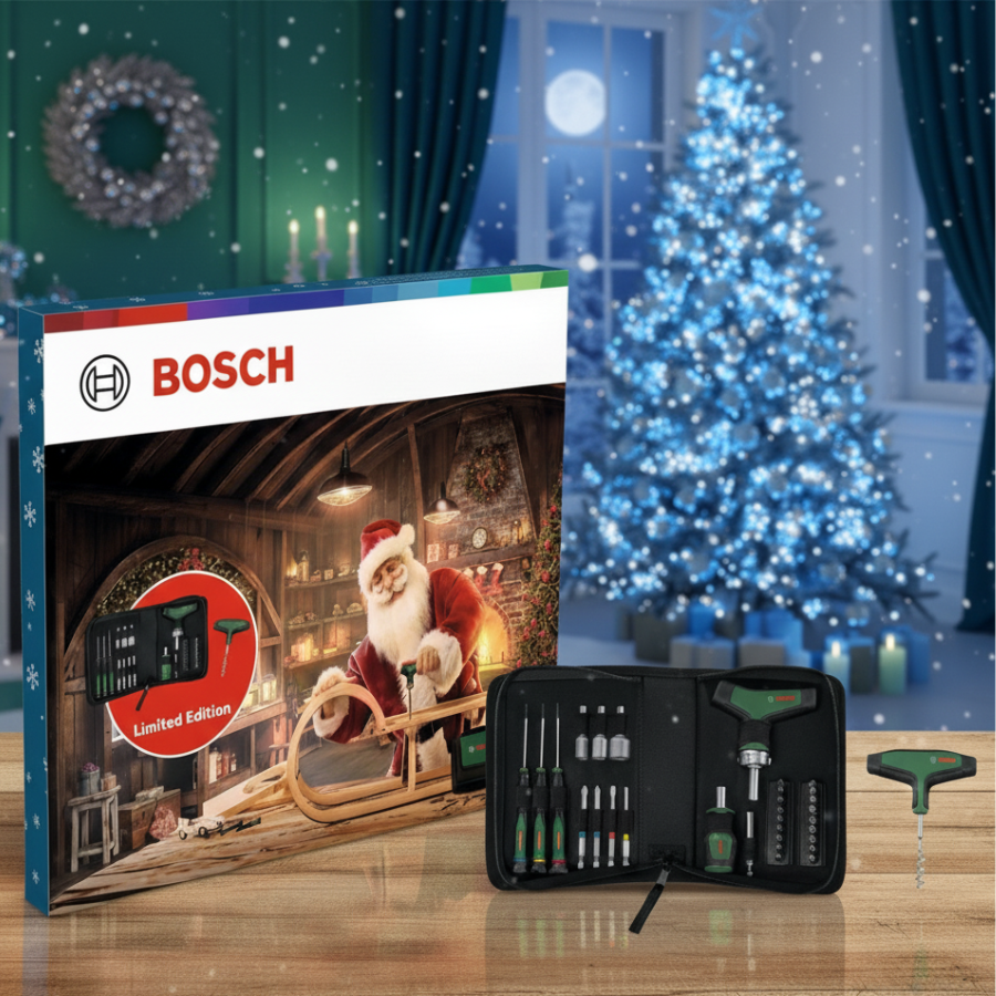 Ensemble d’outils fourni avec le calendrier